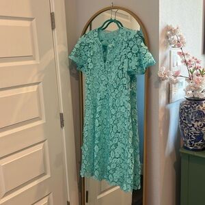 Victoria Dunn appliqué dress! XS!